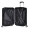 Eminent Hard Case Travel Bag Medium Luggage Trolley Polycarbonate Lightweight Suitcase 4 Quiet Double Spinner Wheels With Tsa Lock KJ84 Black