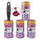 Value Pack Lint Roller Set (Black 4 Refills)