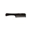 Xcluzive Wide Tooth Hair Comb Black