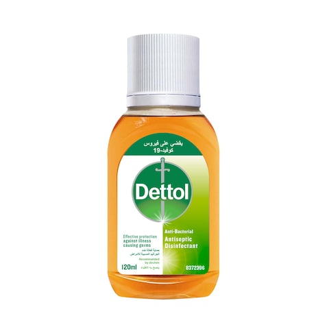 Buy Dettol Antiseptic Disinfectant Liquid - 120 ml in Egypt