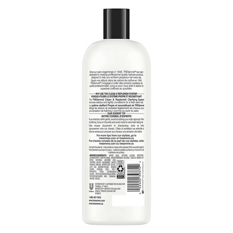Tresemme Clean And Replenish Lightweight Moisture Conditioner 828ml