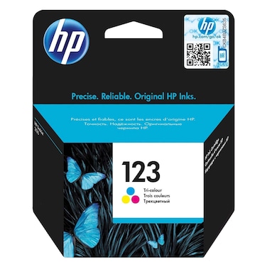 HP 123 Tri-Color Ink Cartridge