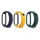 Xiaomi Smartband 5 Strap Navy Blue Yellow Mint Green Pack of 3