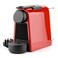 Nespresso Essenza mini coffee machine, 0.6L, 1710W, Red