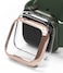 Ringke Apple Watch 9 / 8 / 7 41mm Apple Watch Series (41mm) Case, Slim Series, Clear + Chrome Rose Gold