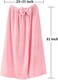 Generic Yomigoo Quick Dry Microfiber Bath Towel Wrap For Women, Super Absorbent Adjustable Bath Wrap Towel, One Size (Light Pink)