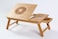 Ntech Multi Function Bamboo Laptop Table