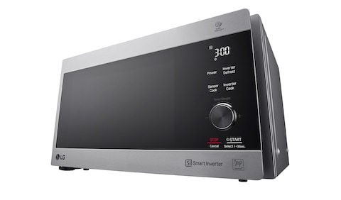 LG 42 Liter Neo Chef Inverter Microwave With Grill, Silver - MH8265CIS