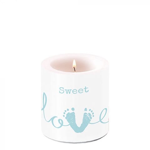 Ambiente Sweet Love Boy Candle, Small