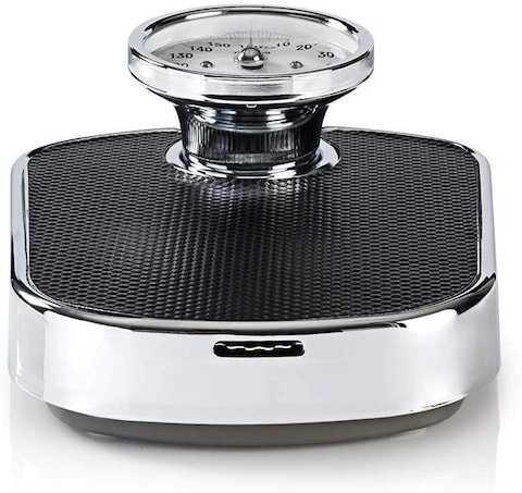 ULTIMAX Mechanical Bathroom Scales Analog Weight Scale 160kg Capacity with Retro design Body Weight Scale Doctor Style for Health Care