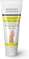 Advanced Clinicals Plant Collagen Hand Cream For Dry Ed Hands. Soothing And Hydrating Hand Cream For Chapped Hands With Aloe Vera, Green Tea, And Shea Butter. Made In The Usa, 8 FL. OZ (237 ml)