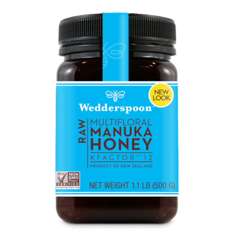 Wedderspoon Raw Multifloral Manuka Honey 500g