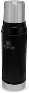 Stanley Classic Legendary Bottle 0.75L / 25Oz Matte Black &ndash; Bpa Free Stainless Steel Thermos, Keeps Cold Or Hot For 20 Hours, Leakproof Lid Doubles As Cup, Dishwasher Safe, Lifetime Warranty