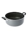 Delcasa Non-Stick Aluminum Casserole Grey/Black 28centimeter