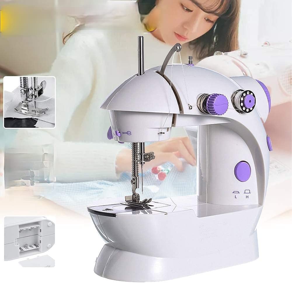 Buy Generic Timicare Mini Sewing Machine For Beginner, Dual Speed ...