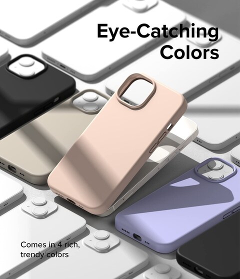 Ringke - Apple iPhone 14 Case Cover - Silicone Series - Pink Sand