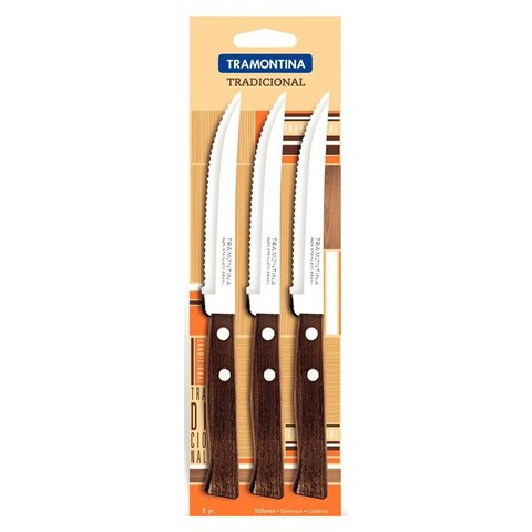 Tramontina Knives Set - 3 Pieces - Size 5