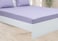 Deyarco Princess Fitted Sheet 2pc-Fabric: Cotton Poly Easy Iron - Color: Lilac -Size: Single 120x200+25cm + 1pc Pillowcase 50x75 cm