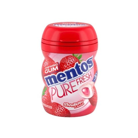 Mentos Pure Fresh Strawberry Gum 20g