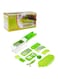 Generic 11-Piece Fruit And Vegetable Cutter Set Green