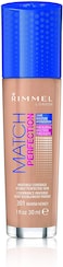 Rimmel London Match Perfection SPF 20 Face Foundation 301 Warm Honey 30ml