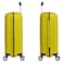 Eminent Hard Case Cabin Travel Bag Luggage Trolley Polypropylene Lightweight Suitcase 4 Quiet Double Spinner Wheels With Tsa Lock B0011 Chartreuse