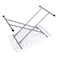 Paradiso Blow Mold Adjustable Table White 50x76x43.5cm