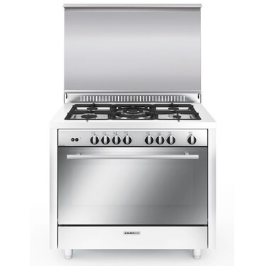 Glemgas Gas Cooker 1126GMIL5FSS Silver 100x60cm