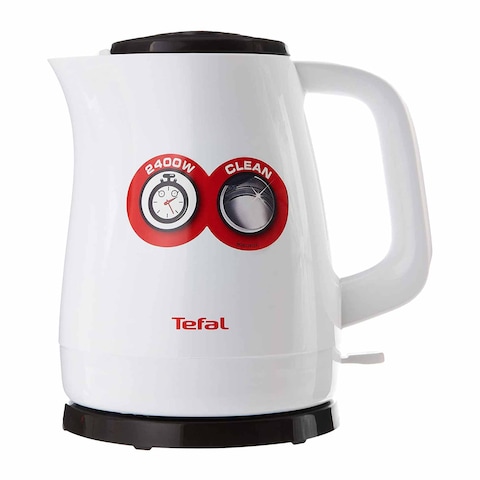 Tefal KO150127 Delphin Kettle 2400W 1.5L White