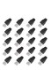 20x Shielded Modular Plugs RJ45 Network Ethernet CAT6 Cat6e Cat5e Cat5 Cat 5e 8P8C STP