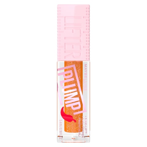 Maybelline New York Lifter Plump Lip Gloss 008 Hot Honey 5.4ml