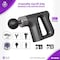 DLC-M6403 4 Heads Massager and Relaxation Machine 30W - Black