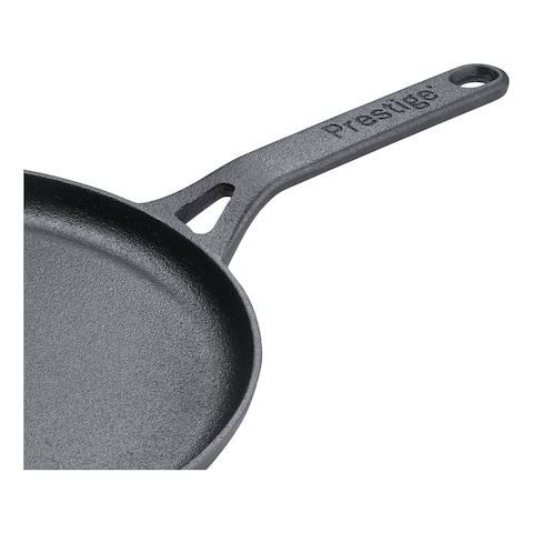 Prestige Cast Iron Flat Tawa 24cm