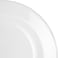 Royalford M/W 8"Round Deep Plate, White, 1X36