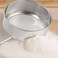 Generic Stainless Steel Sieve Cup Screen Mesh Powder Flour Colander Sieve Hand Crank