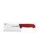 Tramontina Since 1911, Made In Brazil Professional Master 6 Inches Cleaver Knife With Stainless Steel Blade And Red Polypropylene Handle With Antimicrobial Protection