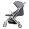 Uniqoo 4 Silver Tartan - Urban Stroller With Protective Shield