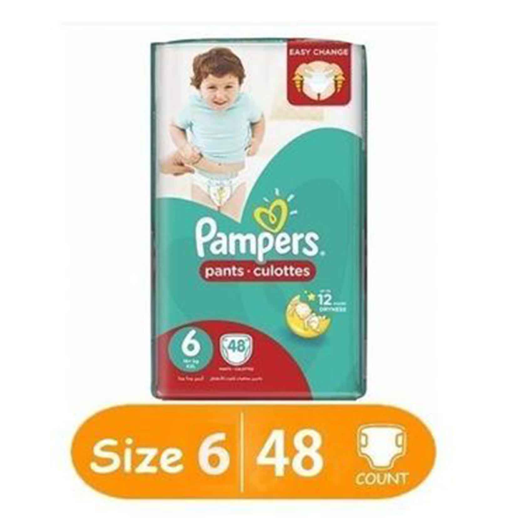 Pampers Pants Size 6 48 Pieces