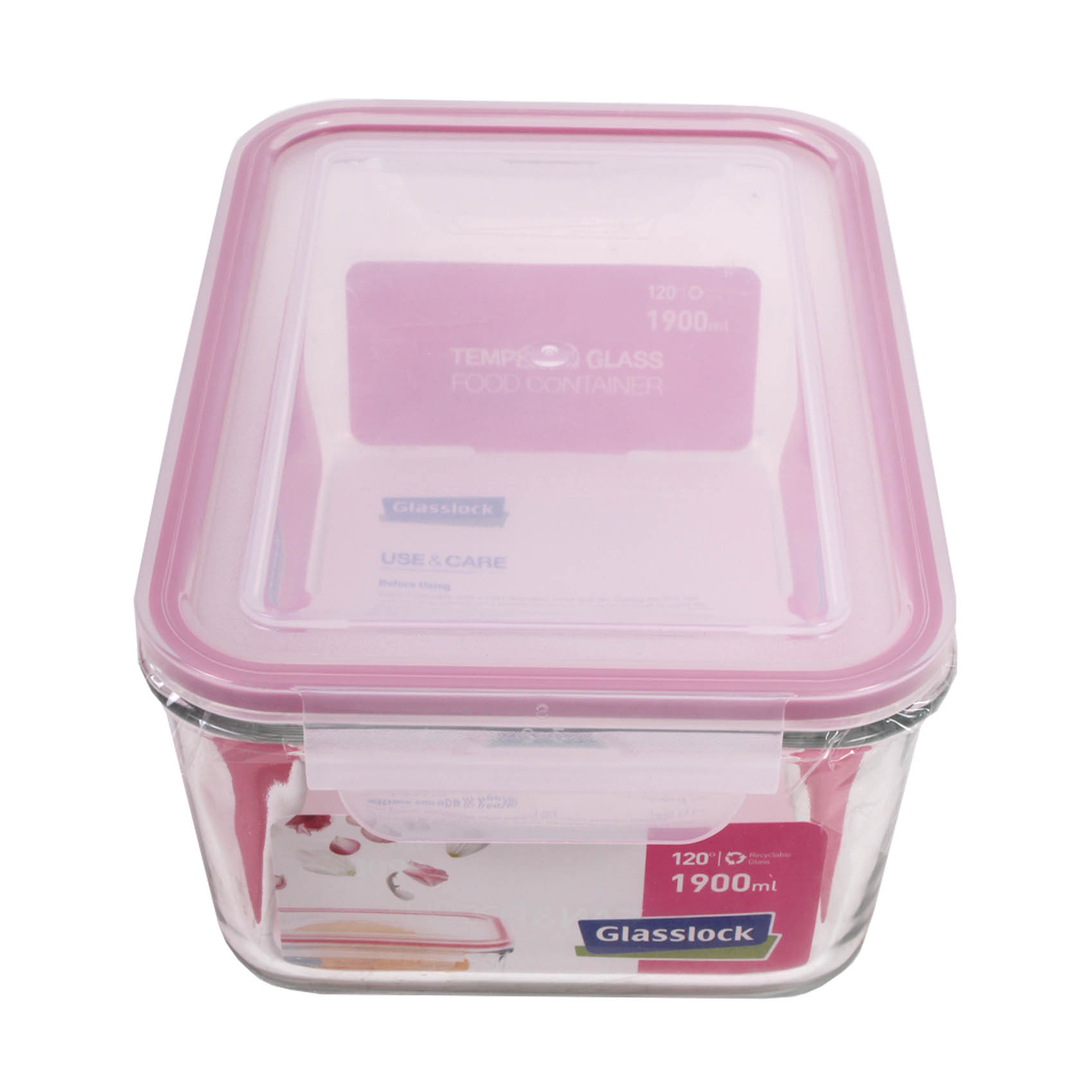 Glasslock Rectangular Container 1900ml