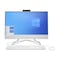 HP All In One 200 G4 AIO - J85I1E Brand New 12th GEN., I5-1235U, 8GB, 1TB HDD, 21.5, FHD, Snow White, ENG KB, DOS, With Keyboard And Mouse