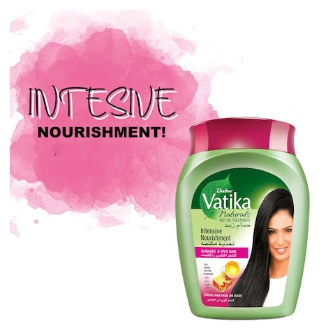 Vatika Naturals Intensive Nourishment Hot Oil Treatment - 450g