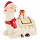 Christmas Ceramic Lama Cookie Jar