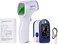 Moobody Digital Forehead Non-Contact Thermometer And Digital Fingertip Pulse Oximeter Spo2 Sensor Saturation Pr Pulse Rate Monitor