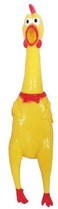 Generic Screaming Yellow Rubber Chicken Toy