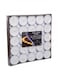 Generic 50-Piece Tea Light Candle Set White