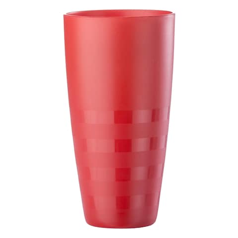 M Design Large Plastic Cup -  520 Ml - Red
