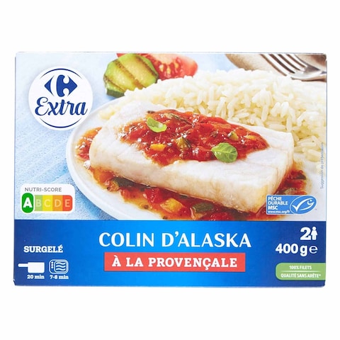 Carrefour Extra Provencal Style Alaskan Pollock 400g