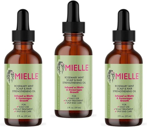 Mielle Rosemary Mint/Scalp And Hair Strengthening Oil, Healthy Hair Growth 2 Oz (59Ml) Pack 1