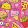 Creative Converting- Junk Food Fun Lunch Napkins 16pcs< >Multicolor< >