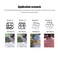 Generic-Paving Path Border Maker Path Molder Reusable Concrete Cement Stone Design Paver Walk Mould DIY Reusable Concrete Brick Mold